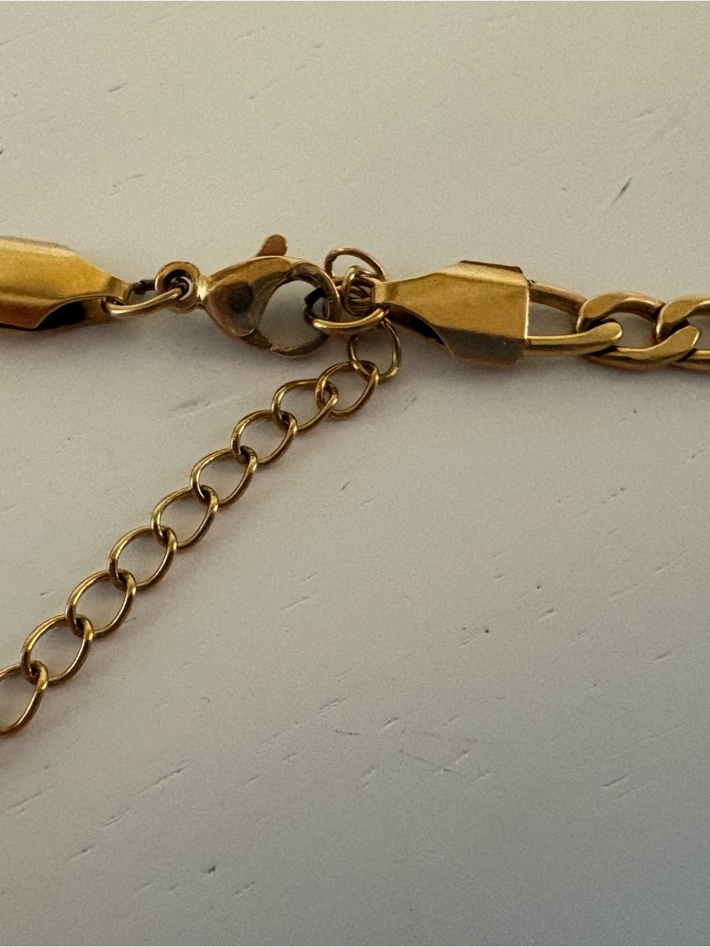 Gold Tone Initial 'L' Pendant Necklace - Women Jewelry - Picture 3 of 3